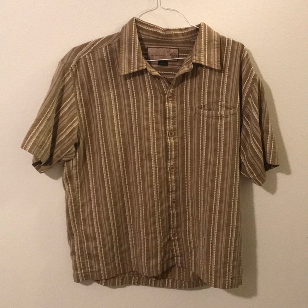 Prana Short Sleeve Button Down Shirt